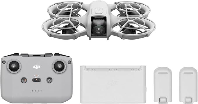 DJI Neo Drone Fly More Combo, Mini Drone with 4K UHD Camera for Adults , Under 249 g, 3-Axis Gimbal Stabilization, 10km Video Transmission, Auto Return & More features