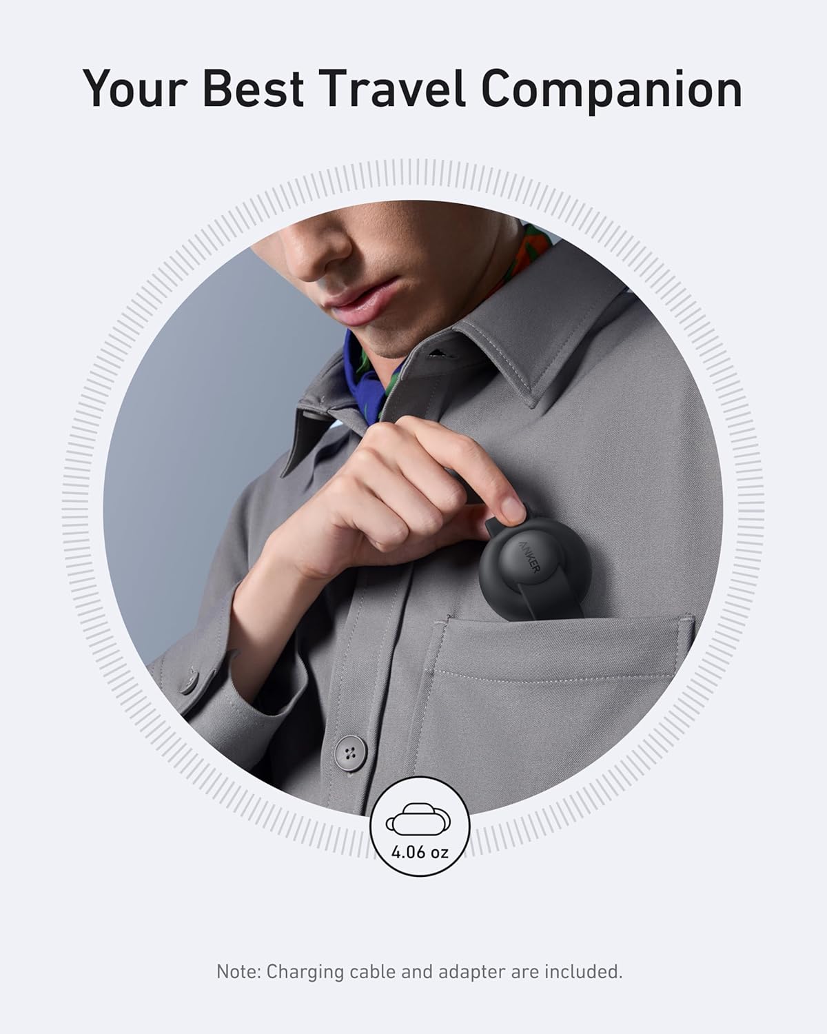 Anker MagSafe Compatible MagGo UFO 3-in-1 Charger, Wireless Charging Station