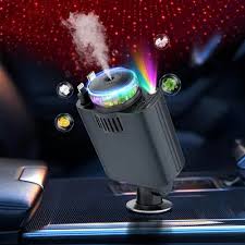 "Starlight Retractable Car Charger with Aromatherapy 5-in-1: Retractable Charger, Diffuser & Starlight Car Companion"