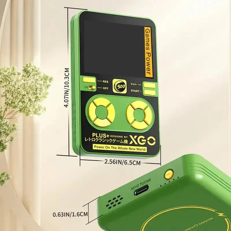 Retro Game Power Bank (5000 mAh) - Bear Hugs