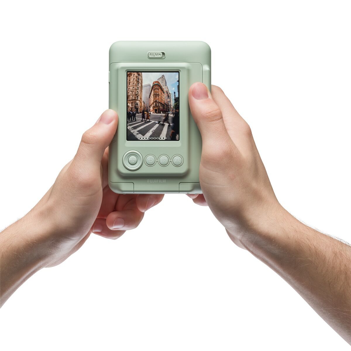 Fujifilm Instax Mini Liplay camera Matcha Green