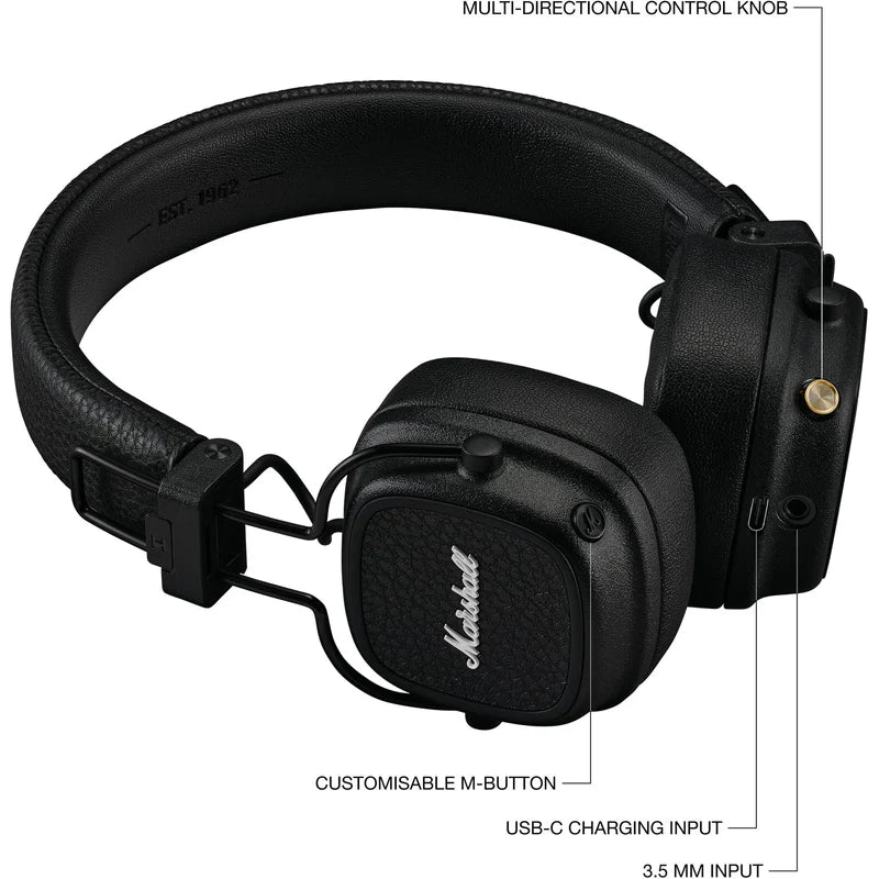 Marshall Major V Wireless On-Ear Headphones