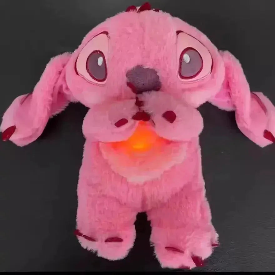 Musical Breathing Disney's Stitch Sleeping Aid Plush Teddy bear Toy Stitch