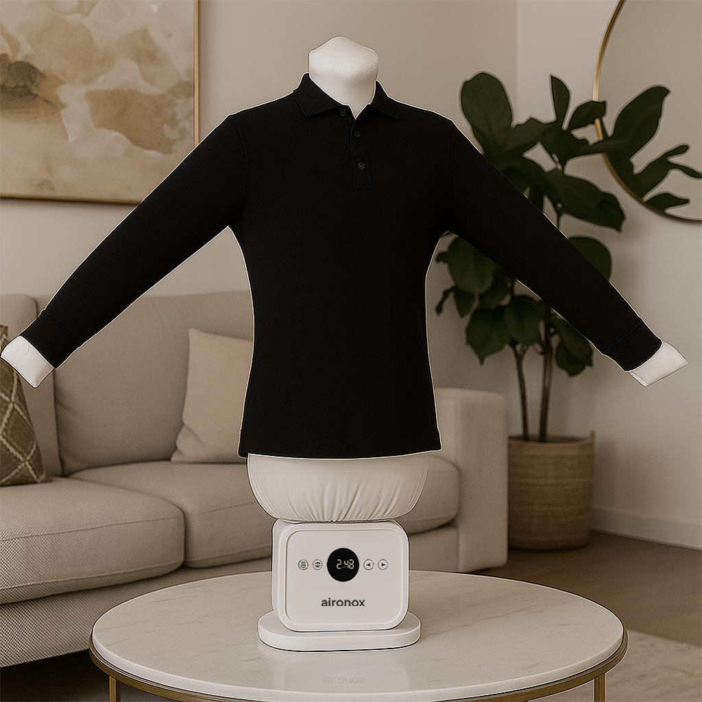 Automatic Ironing Machine,Portable Steam Drying Smart Machine, Ironing Clothes Folding Wrinkle Removal Machine with Remote Control Automatic Steam Ironing Machine