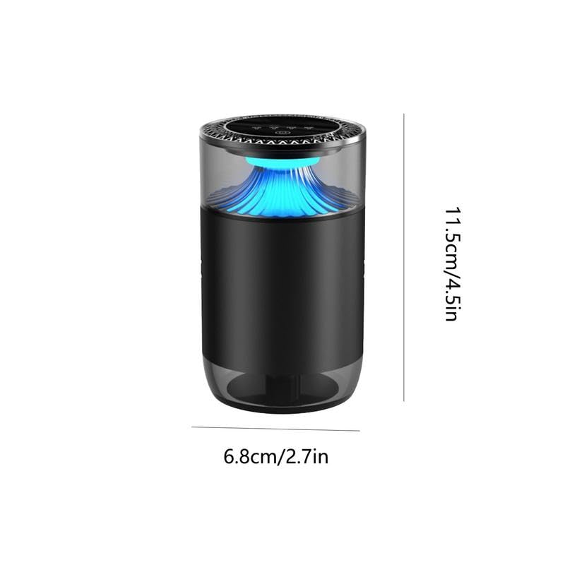 Smart Car Aroma Diffuser Cloud Mist With Sound RGB Light Auto Air Freshener Rechargeable Removing Odors Car Accessories