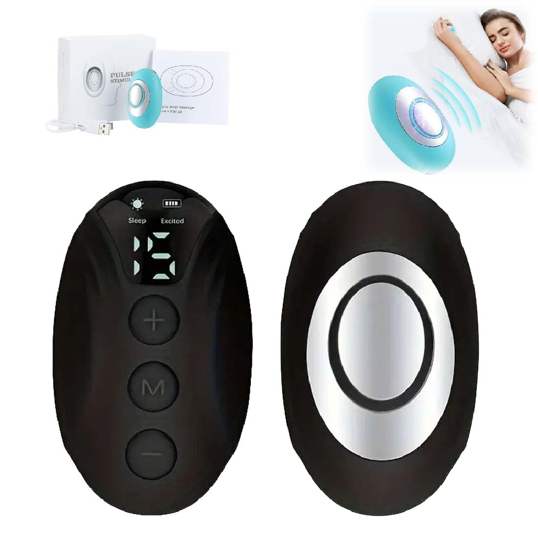 Sleep Relaxing Therapy Sleep Aid Device Hand Held Night-time Sleep Aid Device