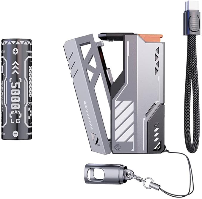 Detachable CCC Power Bank 22.5W Replaceable Battery Fast Charging External Battery Power Bank for iPhone