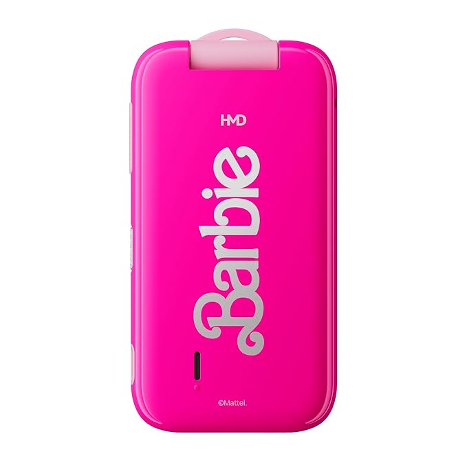 HMD Barbie™ Phone | Flip | Unlocked | KaiOS | Compatible with All Carriers
