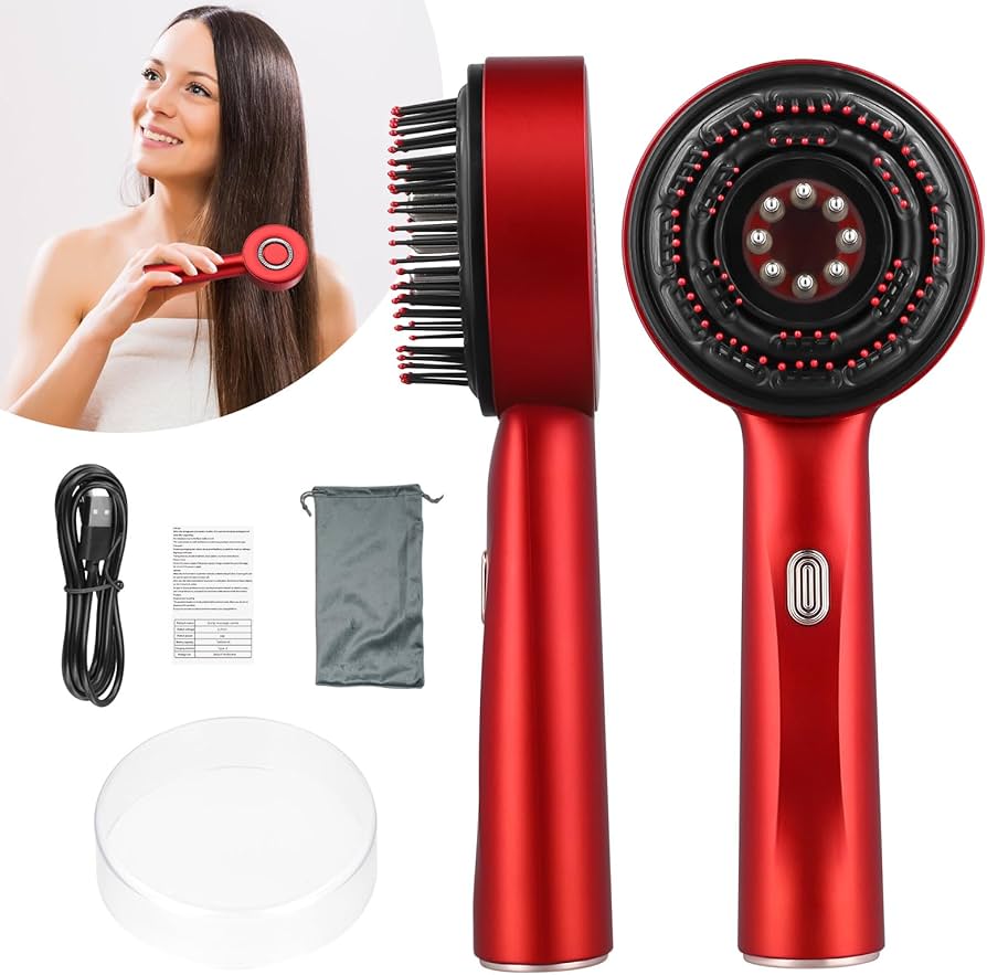 Red Light Hair Scalp Massager Rejuvenation & Stimulation for hair Growth