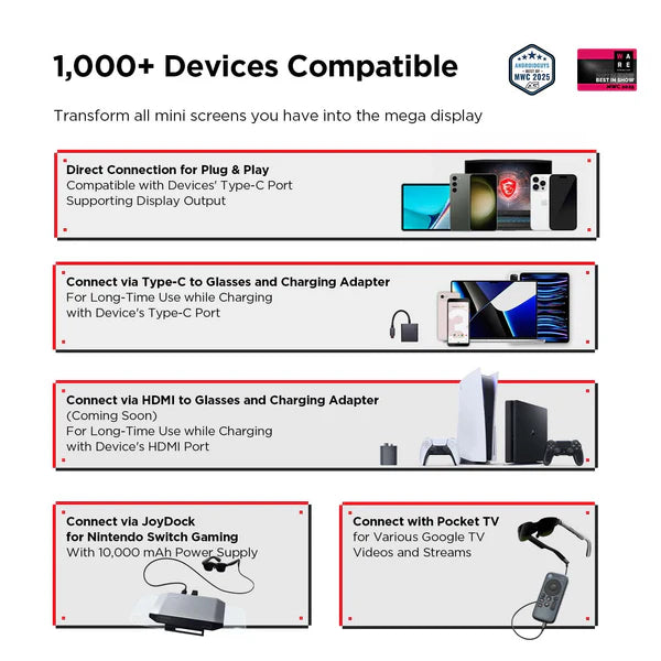 RayN-Neo   Air   3s   AR   Glasses   201"   120Hz   650   nits