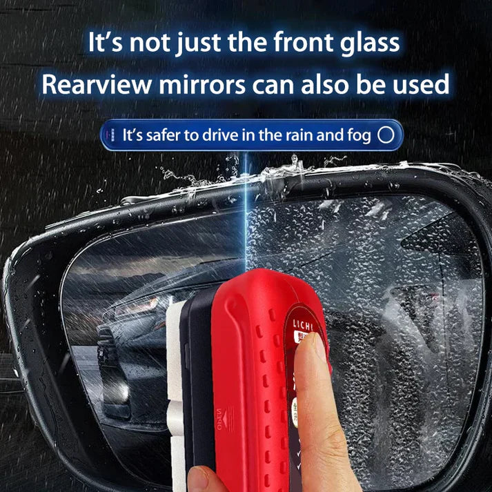 Car Glass Oil Film Glass Cleaning Sheet ( PACK OF 2 ) Hydrophobic , Glass Coating For Windshield Clear Window Auto Detailing Tool