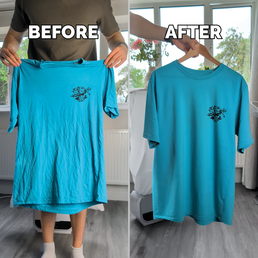 Automatic Ironing Machine,Portable Steam Drying Smart Machine, Ironing Clothes Folding Wrinkle Removal Machine with Remote Control Automatic Steam Ironing Machine