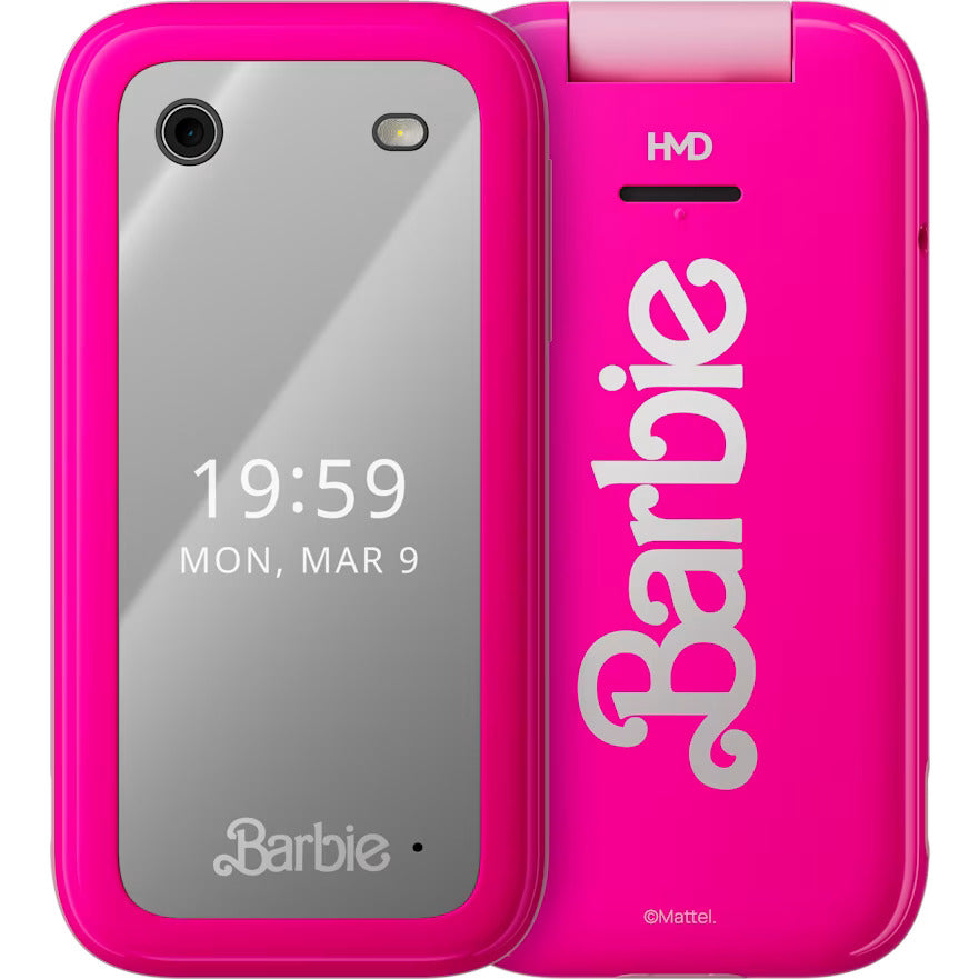 HMD Barbie™ Phone | Flip | Unlocked | KaiOS | Compatible with All Carriers