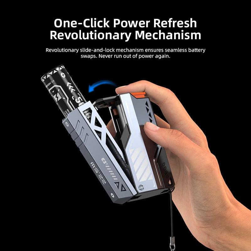 Detachable CCC Power Bank 22.5W Replaceable Battery Fast Charging External Battery Power Bank for iPhone