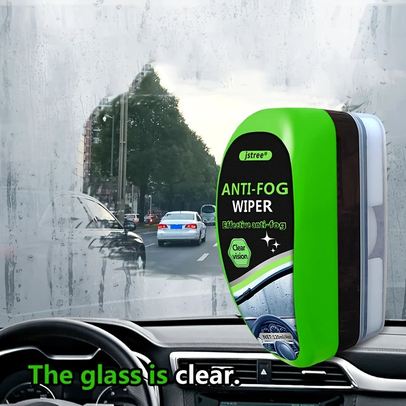 Car Glass Oil Film Glass Cleaning Sheet ( PACK OF 2 ) Hydrophobic , Glass Coating For Windshield Clear Window Auto Detailing Tool