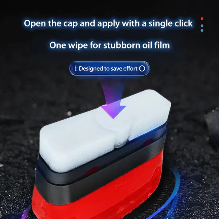 Car Glass Oil Film Glass Cleaning Sheet ( PACK OF 2 ) Hydrophobic , Glass Coating For Windshield Clear Window Auto Detailing Tool