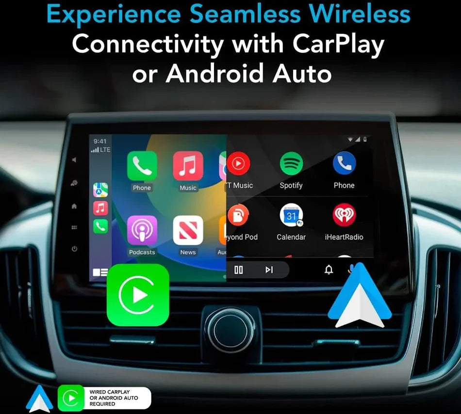 Auto_Sky CarPlay TV Adapter – Convert Any Wired CarPlay to Wireless CarPlay - Plug in a TV Stick to Stream Netflix, YouTube, and More