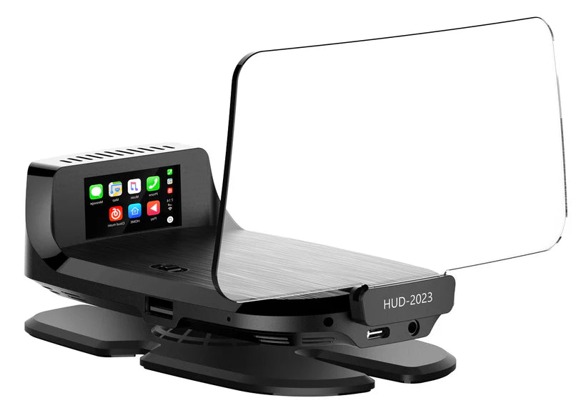 Head-up display Wireless CarPlay/AndroidAuto compatible (small pedestal version)