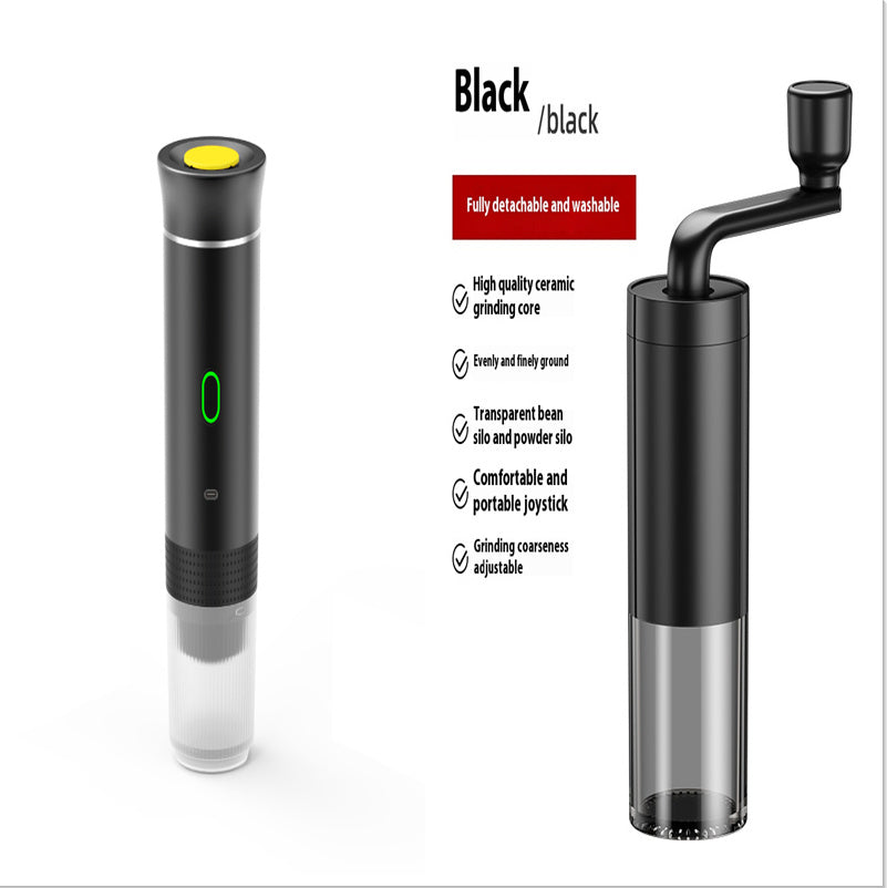 Electric Grinder Coffee Travel Handy 3 In 1 Espresso Portable Coffee Espresso Maker Machine Cafe Portable Capsule Coffee Machine Kitchen Gadgets