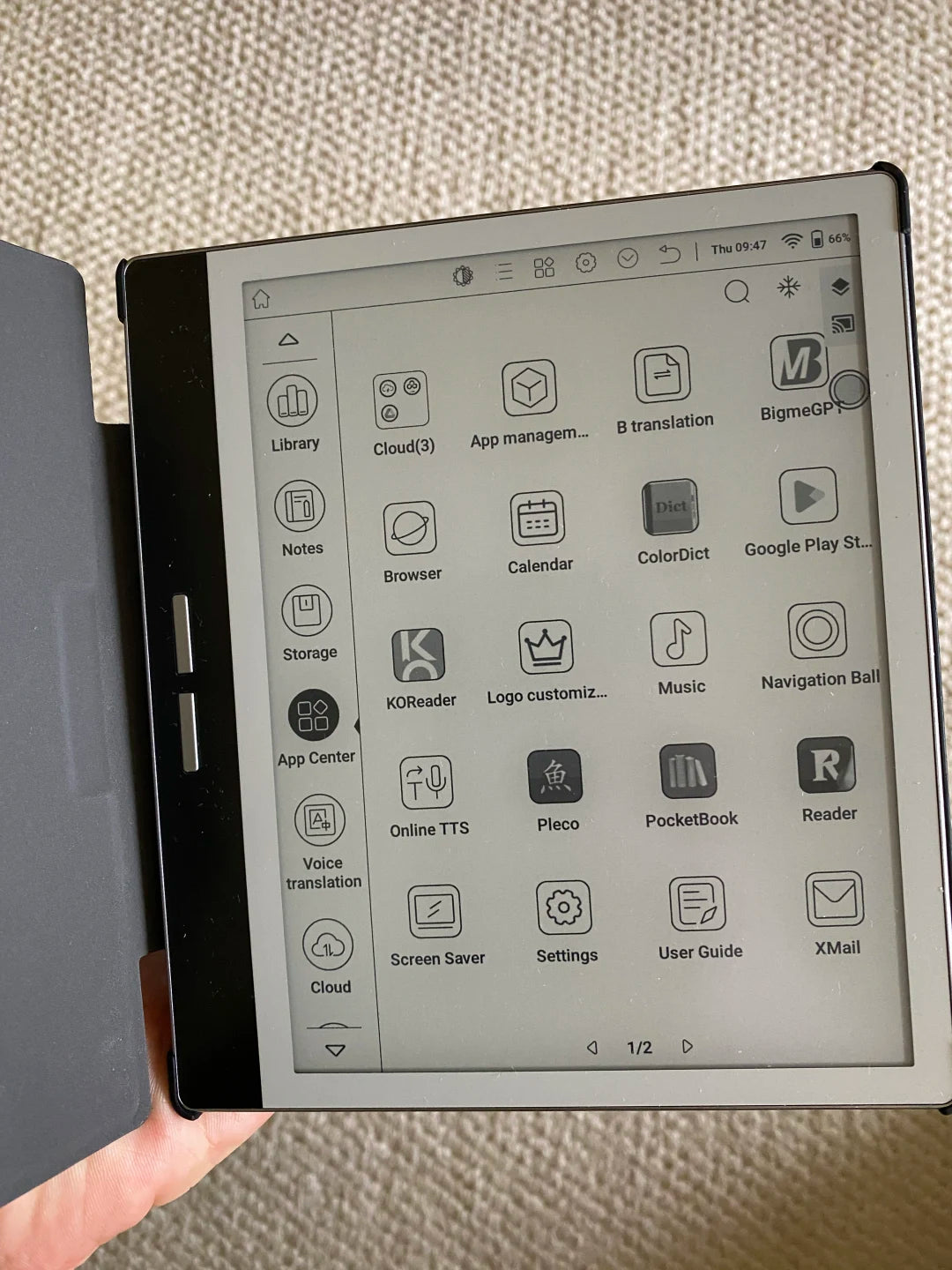 E-Paper note B751 7inch Black&white E reader Smart Digital NoteBook
