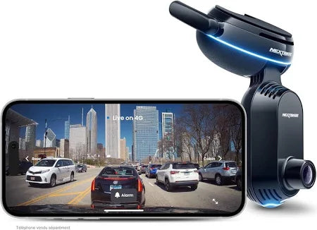 Nextbase Small & Mighty Smart Dash Cam with App, Compact Design, HD View with Smart Parking, Emergency SOS, and Voice Control